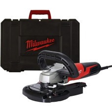 Шліфмашина кутова для шліфування бетону MILWAUKEE, AGV 15-125XC DEG-SET, 1550Вт, діаметр 125мм (з системою пиловидалення)