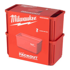 Контейнер 10x20см із вкладкою для дрібних предметів PACKOUT MILWAUKEE, 2шт