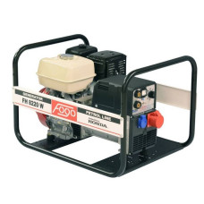 Апарат дугового зварювання з генераторною установкою FH8220W 3ф- 6,5кВА/1ф-3,5кВА, звар.стр-220А, двиг.Honda-GX390, бак 6,1л, руч.старт