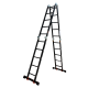 Драбина-трансформер 4*5сх. 1,45-5,75м анодований алюміній