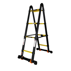 Драбина-трансформер телескопічна 2*4сх 0,9-3,4м анодований алюміній