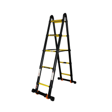 Драбина-трансформер телескопічна 2*5сх 0,9-4,1м анодований алюміній