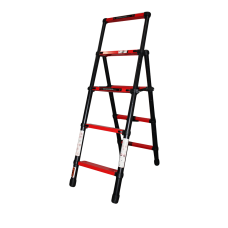 Стремянка телескопічна 4сх. верх.сх. 1,4м, двостороння