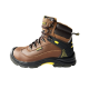 Черевики робочі утеплені р.47 композ.носок, шкіра коричневого кольору S1P SRC