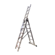 Драбина 3-секц. розкл. 3*7сх. 1,90-4,07м