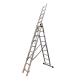 Драбина 3-секц. розкл. 3*9сх. 2,45-5,69м