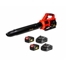 Повітродувка акум. ABC36/774BL, 36В, 774м3/год, +акум. 4Аг-2шт., зарядний пристрій-2шт.