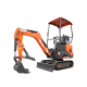 Мініекскаватор гусеничний 1200кг/1,76м гл.копання/дизель 10,2к.с