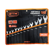 Набір ключів комб. 8-24мм 12од. чохол