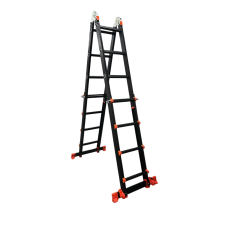 Драбина-телескоп розкладна анодований алюміній 1.14-4.0м