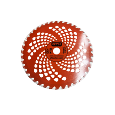 Диск для мотокоси на 40 зубів з твердосплавними напайками 255мм для скошування бур`янів (ріжуче полотно)