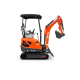 Мініекскаватор гусеничний 1800кг/2,13м гл.копання/дизель 25к.с