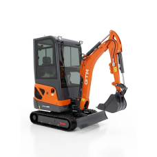 Мініекскаватор гусеничний 1800кг/2,13м гл.копання/дизель 25к.с/кабіна