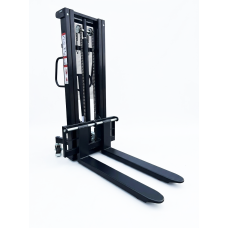 Штабелер гідравлічний  1500кг, підйом-2,5м, довжина вил 1,1м, колір - чорний